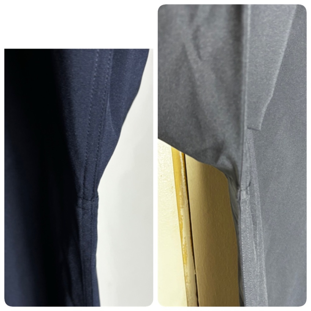 Murano Navy Solid Slim Fit Performance Long Sleev… - image 5